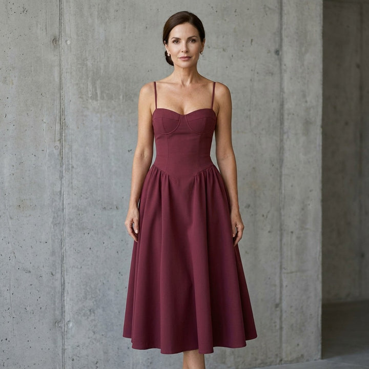 Burgundy Plum — Studio Front