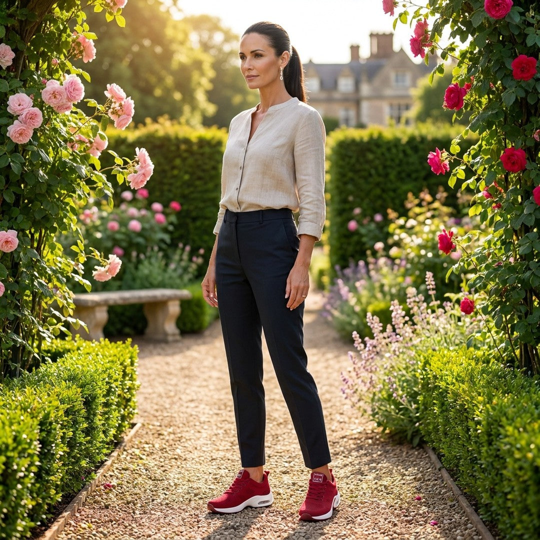 Crimson Red — Outdoor Fullbody