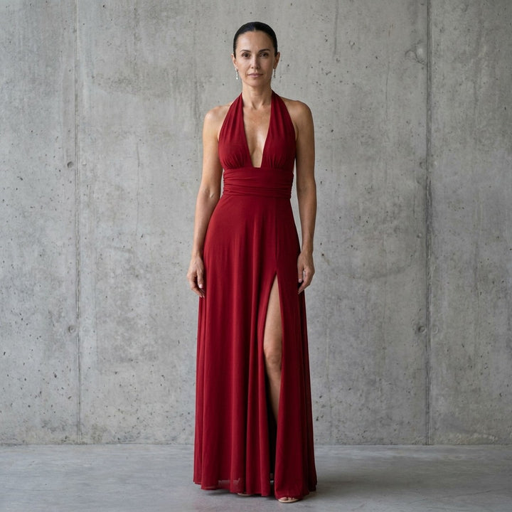 Crimson Red — Studio Front