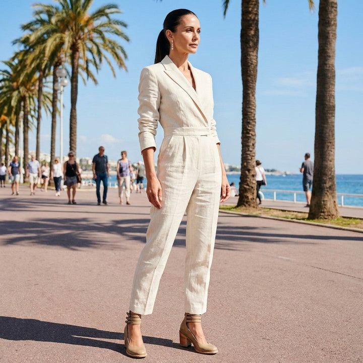 Khaki Beige — Outdoor Fullbody