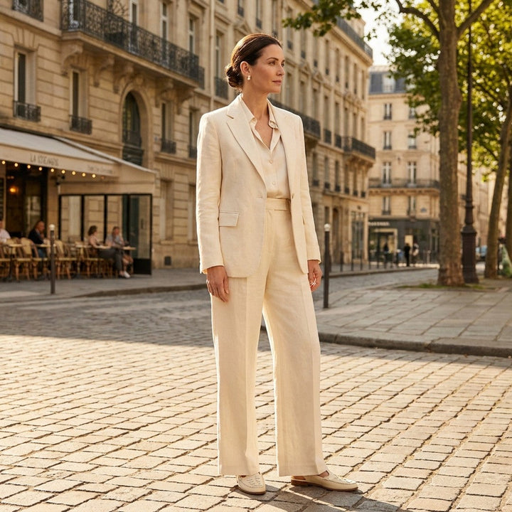 Ivory Cream — Outdoor Fullbody