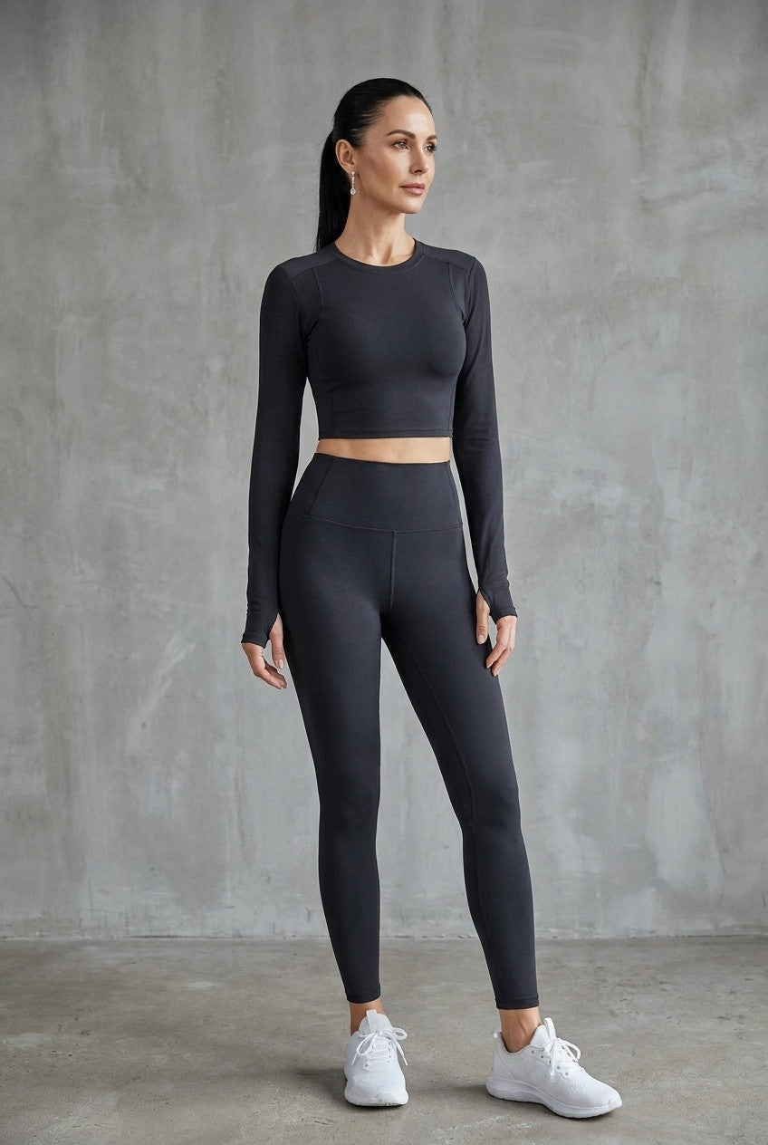 Charcoal Black — Studio Front