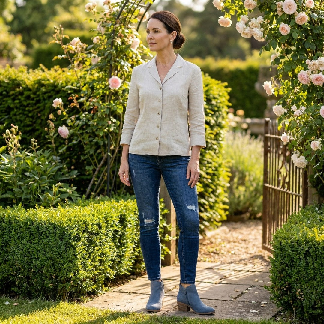 Steel Blue — Outdoor Fullbody